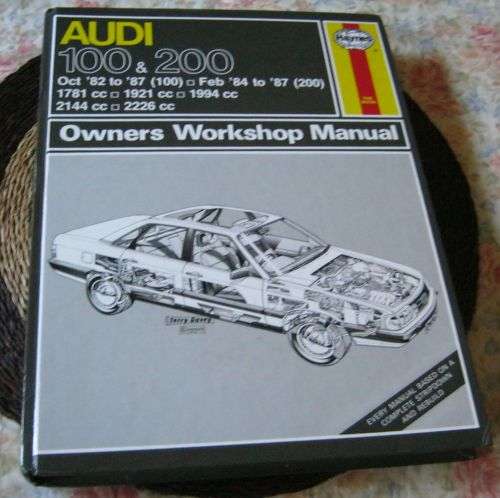 AUDI 100 & 200 WORKSHOP MANUAL
