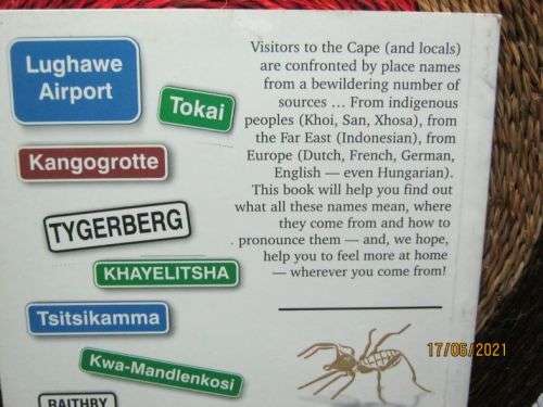 PLACE NAMES IN THE CAPE - BEARD SHAVER'S BUSH - ED COOMBE & PETER SLINGSBY