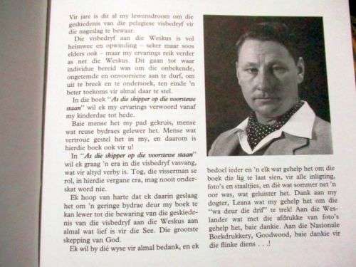 AS DIE SKIPPER OP DIE VOORSTEWE STAAN ! - JOHNNIE EIGELAAR ( GETEKEN )