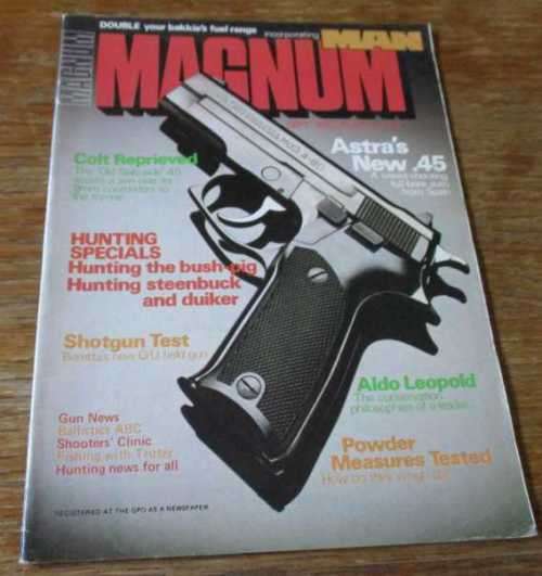 MAN / MAGNUM MAGAZINE SEPTEMBER 1982