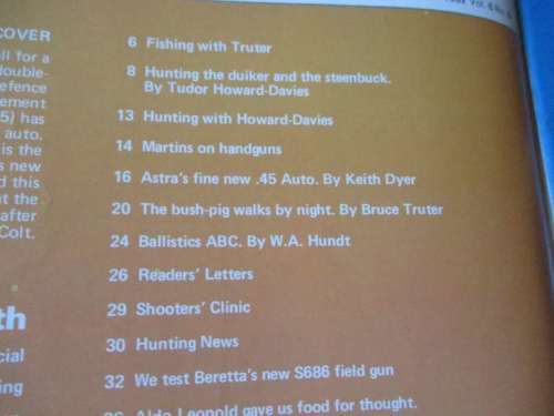 MAN / MAGNUM MAGAZINE SEPTEMBER 1982