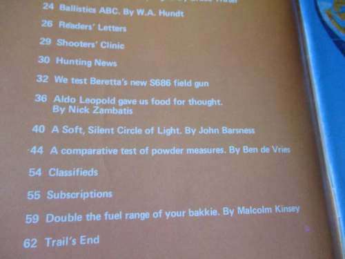 MAN / MAGNUM MAGAZINE SEPTEMBER 1982