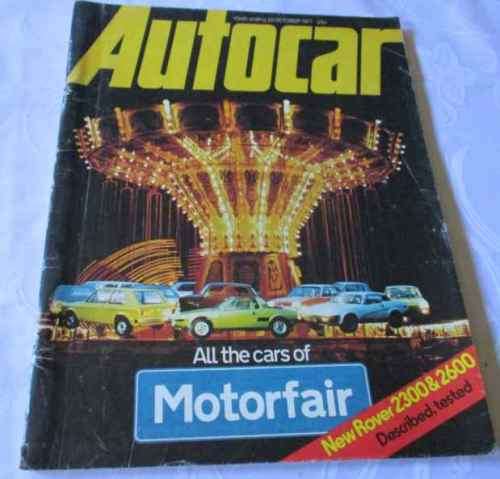 AUTOCAR MAGAZINE 22 OCTOBER 1977 ( ROVER 2300 / 2600, CHRYSLER SUNBEAM 1.6S, PANTHER SIX, CITROEN CX