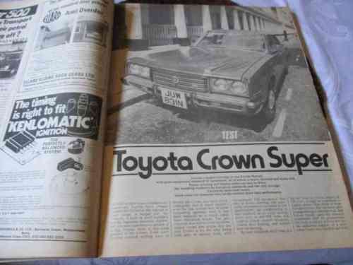 AUTOCAR MAGAZINE 27 DECEMBER 1975 ( ROLLS-ROYCE SILVER CLOUD, TOYOTA CROWN SUPER )