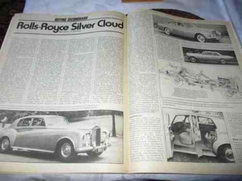 AUTOCAR MAGAZINE 27 DECEMBER 1975 ( ROLLS-ROYCE SILVER CLOUD, TOYOTA CROWN SUPER )