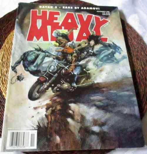 HEAVY METAL NOVEMBER 1998