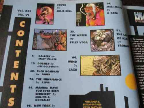 HEAVY METAL  JANUARY  1998