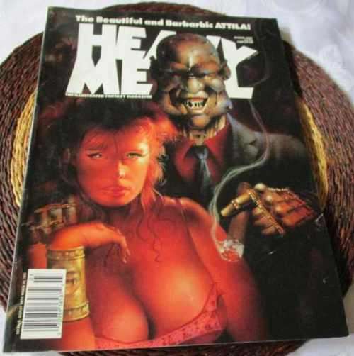 HEAVY METAL  MARCH 1991