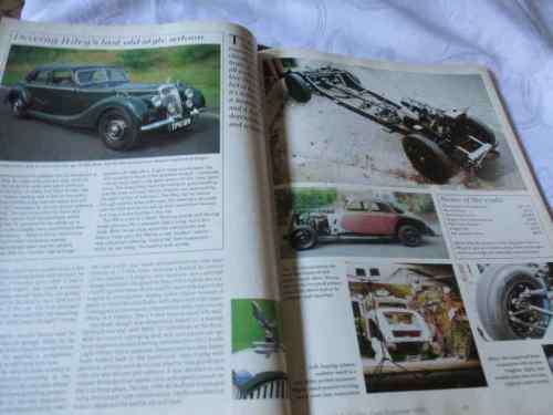 THOROUGHBRED & CLASSIC CARS MAGAZINE FEBRUARY 1995 ( PORSCHE CARRERA, RANGE ROVER, MERCEDES SL, R