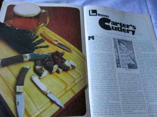 SA MAN MAGAZINE FEB 1978 ( BLACKHAWK REVOLVER, FRED BURNHAM - SCOUT, JOHN CARTER KNIFEMAKER )