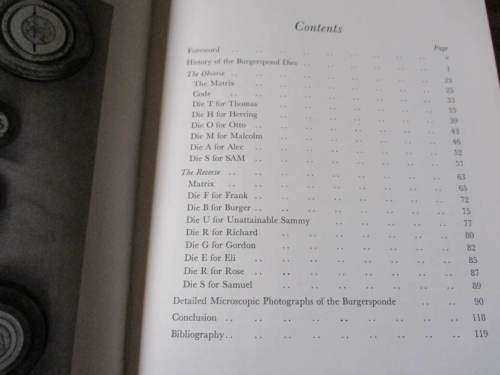 SOUTH AFRICA'S FIRST GOLD COIN - RESEARCH ON THE BURGERS DIES AND BURGERSPOND 1874 - MATTHY EST...