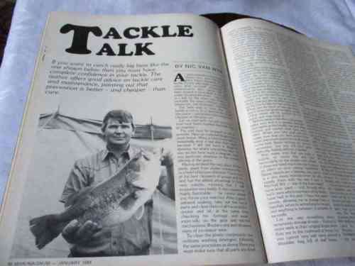 SA MAN / MAGNUM MAGAZINE JAN 1984 ( FALCONRY,