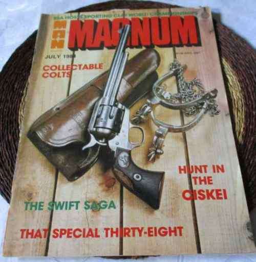 SA MAN / MAGNUM MAGAZINE JULY 1984 (