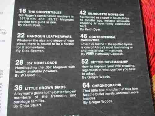 SA MAN / MAGNUM MAGAZINE JULY 1983