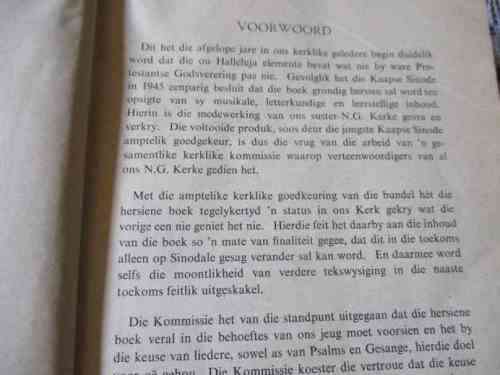 DIE HALLELUJA - PSALMS, GESANGE EN ANDER LIEDERE VIR HUIS, DAG EN SONDAGSKOOL EN JEUGVERENIGINGS