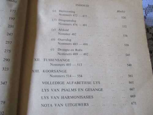DIE HALLELUJA - PSALMS, GESANGE EN ANDER LIEDERE VIR HUIS, DAG EN SONDAGSKOOL EN JEUGVERENIGINGS
