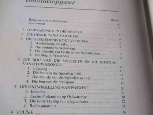 OTJIWARONGO 1906 - 1981 DR PAUL VAN DER MERWE ( GETEKEN )