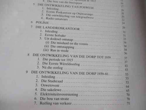 OTJIWARONGO 1906 - 1981 DR PAUL VAN DER MERWE ( GETEKEN )