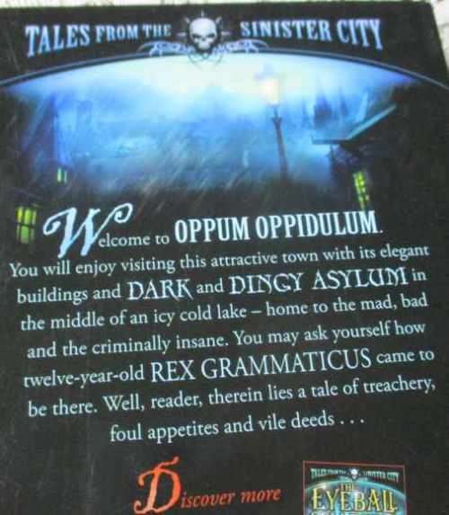 THE LUNATIC`S CURSE - TALES FROM THE SINISTER CITY - F.E. HIGGINS