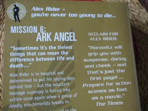 ARK ANGEL - ALEX RIDER - ANTHONY HOROWITZ