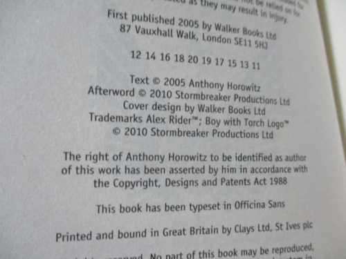 ARK ANGEL - ALEX RIDER - ANTHONY HOROWITZ