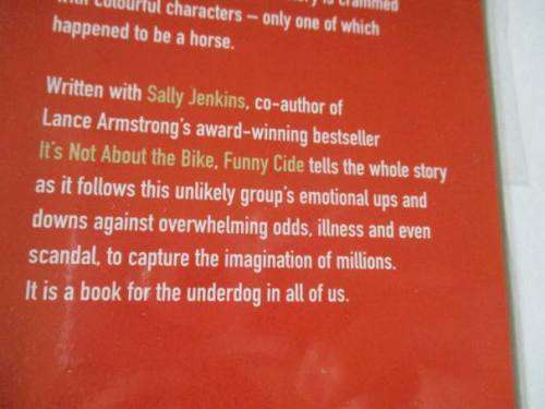 FUNNY CIDE - SALLY JENKINS