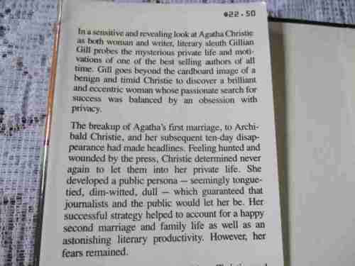 AGATHA CHRISTIE - THE WOMAN AND HER MYSTERIES - GILLIAN GILL