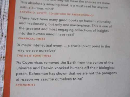 THINKING FAST AND SLOW - DANIEL KAHNEMAN