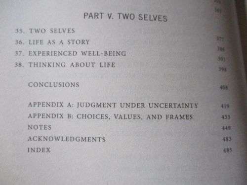 THINKING FAST AND SLOW - DANIEL KAHNEMAN