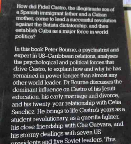 CASTRO - A BIOGRAPHY OF FIDEL CASTRO - PETER BOURNE