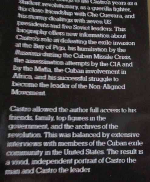 CASTRO - A BIOGRAPHY OF FIDEL CASTRO - PETER BOURNE