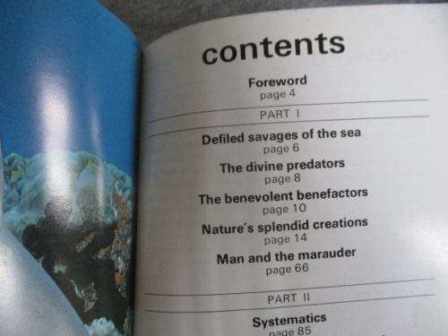 SHARKS OF TROPICAL AND TEMPERATE SEAS - R.H. JOHNSON