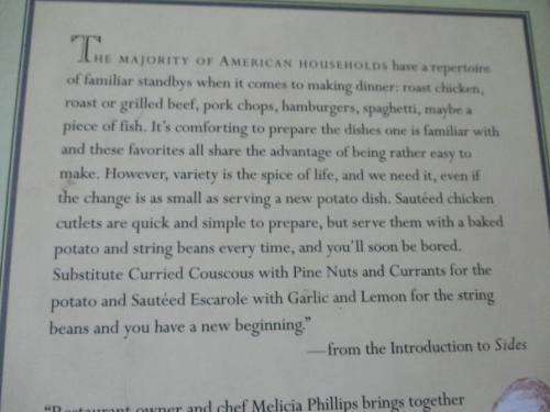 SIDES -  OVER 150 ENTICING ACCOMPANIMENTS THAT MAKES THE MEAL - MELICIA PHILLIPS