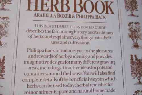 THE HERB BOOK - ARABELLA BOXER & PHILIPPA BACK