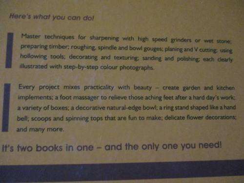 WOODTURNING - STEP-BY-STEP INSTRUCTIONS FOR 22 INSPIRING PROJECTS - PHIL IRONS