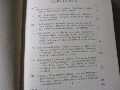 THE ART OF FALCONRY - THE HON GERALD LASCELLES