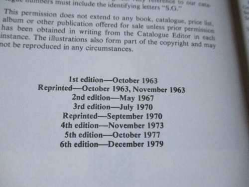 GREAT BRITAIN SPECIALISED STAMP CATALOGUE VOLUME 1: QUEEN VICTORIA - STANLEY GIBBONS ( SIXTH EDITION