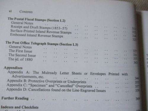 GREAT BRITAIN SPECIALISED STAMP CATALOGUE VOLUME 1: QUEEN VICTORIA - STANLEY GIBBONS ( SIXTH EDITION