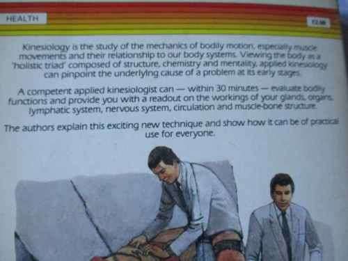 APPLIED KINESIOLOGY - MUSCLE RESPONSE IN DIAGNOSIS, THERAPY AND PREVENTITIVE MEDICINE