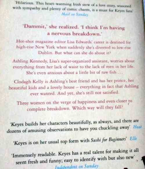 SUSHI FOR BEGINNERS - MARIAN KEYES