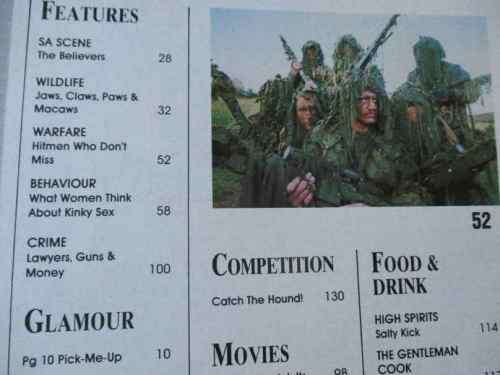 SCOPE MAGAZINE 19 FEBRUARY 1993 ( SNIPER, FICKSBURG, ANGELA LEE, FIAT X1/9, )