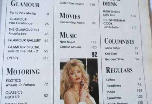 SCOPE MAGAZINE 19 FEBRUARY 1993 ( SNIPER, FICKSBURG, ANGELA LEE, FIAT X1/9, )