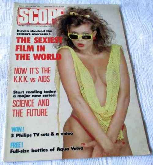 SCOPE MAGAZINE 24 MAY 1985 ( DONALD SUTHERLAND, FORD GT40, SNOOKER, MELVILLE ISLAND ANTARCTICA )
