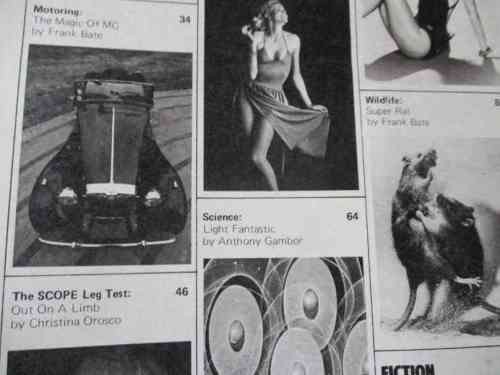 SCOPE MAGAZINE 15 FEBRUARY 1980 ( MG SPORTS CAR S.A., NATALIE SNYMAN )