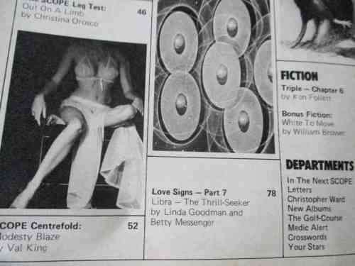 SCOPE MAGAZINE 15 FEBRUARY 1980 ( MG SPORTS CAR S.A., NATALIE SNYMAN )