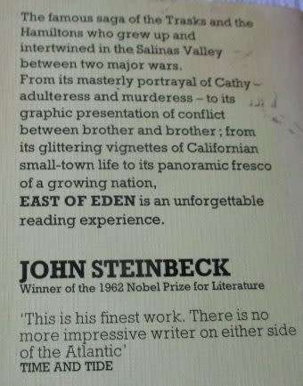 EAST OF EDEN  - JOHN STEINBECK