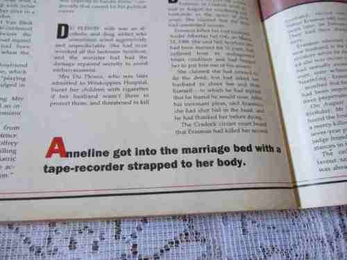 SCOPE MAGAZINE 21 JANUARY 1994 ( SCOPE GOLDEN GIRL SA KARIN-LEE VAN DER WATT )