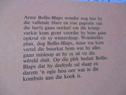 BOLLIE-BLAPS IN DIE HERFS - FRANK MUIR