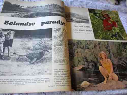 FOTO RAPPORT 29 JULIE 1973 ( HIGH NOON, MERLE WORSELEY, DOUGIE OVENSTONE, JURIE FERREIRA MUSIEK )