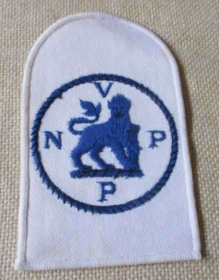 S.A. NAVY BADGE - NAVY / NAVAL POLICE